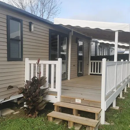 Mobil-home Pratique, Animaux Admis - 5 Pers. - Api-1-52-2235 Kamp alanı